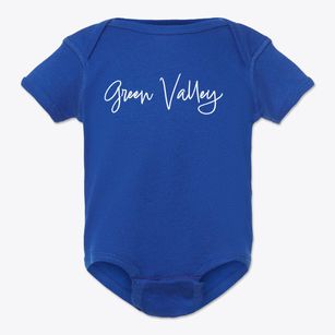 Green Valley Illinois Freestyle Baby Onesie