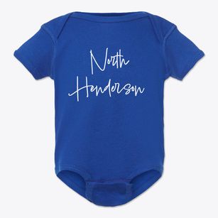 North Henderson Illinois Freestyle Baby Onesie