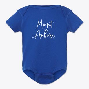 Mount Auburn Iowa Freestyle Baby Onesie