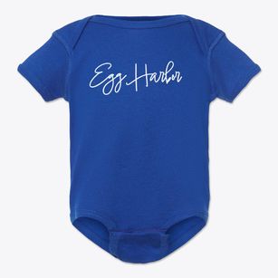 Egg Harbor New Jersey Freestyle Baby Onesie