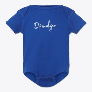 Okmulgee Oklahoma Freestyle Baby Onesie