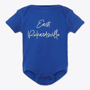 East Rickardsville Iowa Freestyle Baby Onesie