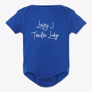 Lazy J Trailer Lodge Arizona Freestyle Baby Onesie