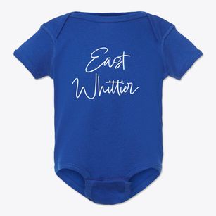 East Whittier California Freestyle Baby Onesie