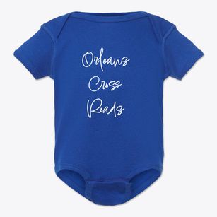 Orleans Cross Roads West Virginia Freestyle Baby Onesie