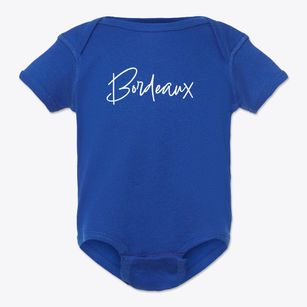 Bordeaux Wyoming Freestyle Baby Onesie