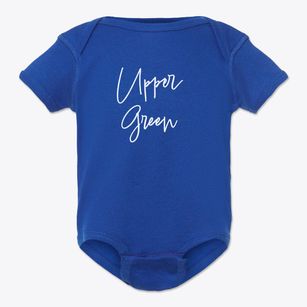 Upper Green Massachusetts Freestyle Baby Onesie