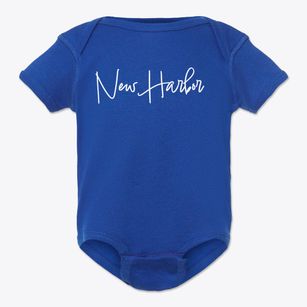 New Harbor Maine Freestyle Baby Onesie