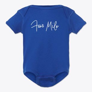 Four Mile West Virginia Freestyle Baby Onesie