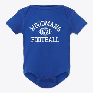 Woodmans Washington Football Baby Onesie