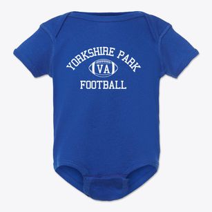 Yorkshire Park Virginia Football Baby Onesie