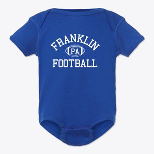 Franklin Pennsylvania Football Baby Onesie