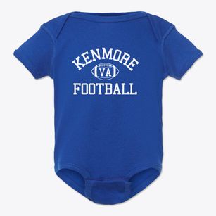 Kenmore Virginia Football Baby Onesie