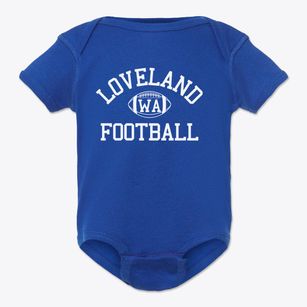 Loveland Washington Football Baby Onesie