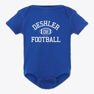 Deshler Ohio Football Baby Onesie