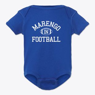 Marengo Indiana Football Baby Onesie