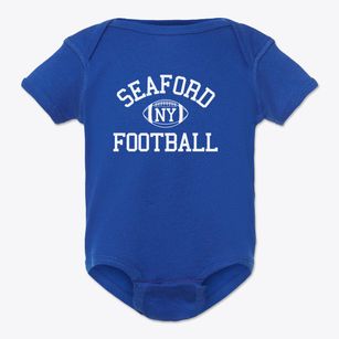 Seaford New York Football Baby Onesie