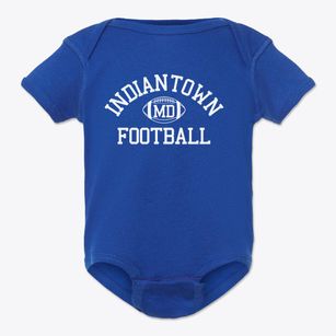 Indiantown Maryland Football Baby Onesie