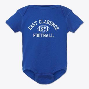 East Clarence New York Football Baby Onesie
