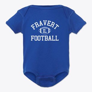 Fravert Illinois Football Baby Onesie