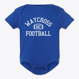 Waycross North Carolina Football Baby Onesie