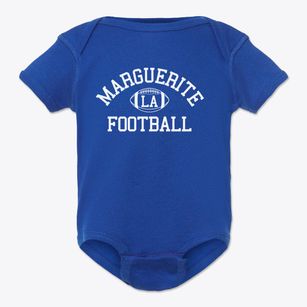 Marguerite Louisiana Football Baby Onesie