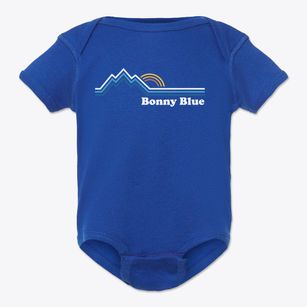 Bonny Blue Virginia Mountain View Baby Onesie