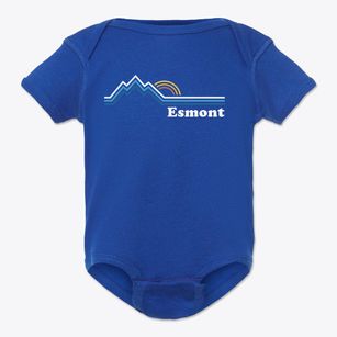 Esmont Virginia Mountain View Baby Onesie