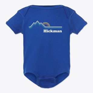 Hickman Maryland Mountain View Baby Onesie