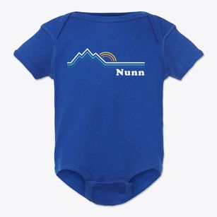 Nunn Kentucky Mountain View Baby Onesie