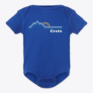 Crete Pennsylvania Mountain View Baby Onesie
