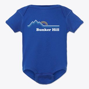 Bunker Hill Virginia Mountain View Baby Onesie
