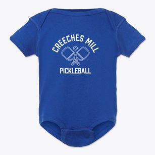 Creeches Mill North Carolina Pickleball Baby Onesie