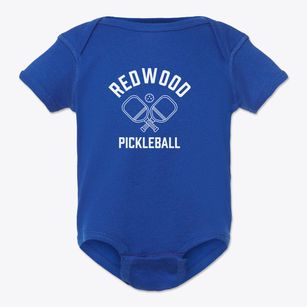 Redwood North Carolina Pickleball Baby Onesie