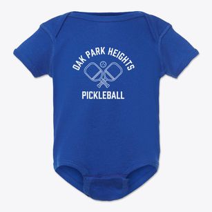 Oak Park Heights Minnesota Pickleball Baby Onesie
