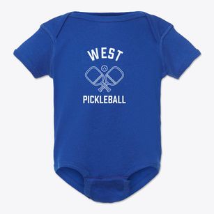 West Texas Pickleball Baby Onesie