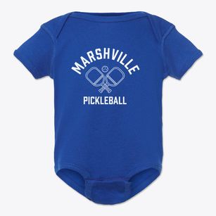 Marshville North Carolina Pickleball Baby Onesie