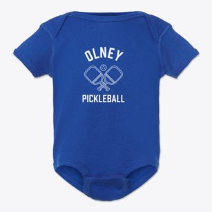 Olney Maryland Pickleball Baby Onesie