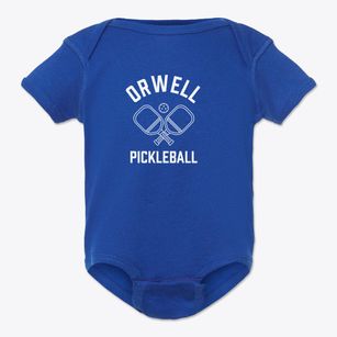 Orwell Vermont Pickleball Baby Onesie