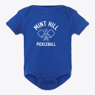 Mint Hill North Carolina Pickleball Baby Onesie