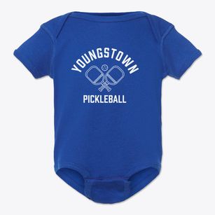Youngstown Pennsylvania Pickleball Baby Onesie