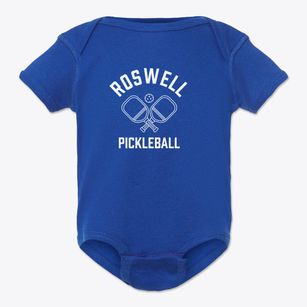 Roswell Ohio Pickleball Baby Onesie