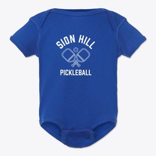 Sion Hill Virgin Islands Pickleball Baby Onesie