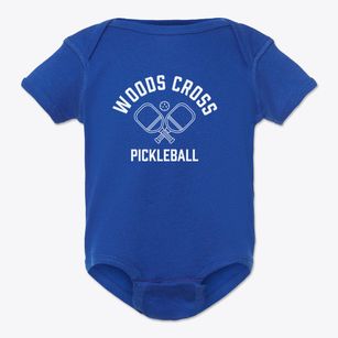 Woods Cross Utah Pickleball Baby Onesie