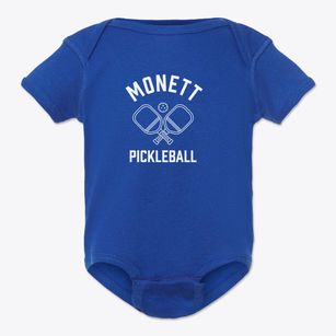 Monett Missouri Pickleball Baby Onesie