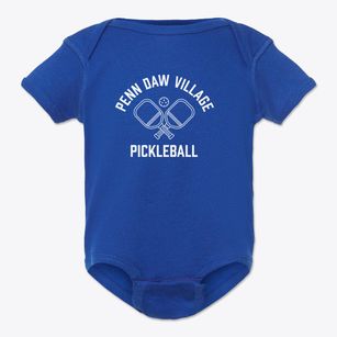 Penn Daw Village Virginia Pickleball Baby Onesie