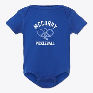 Mccurry Missouri Pickleball Baby Onesie
