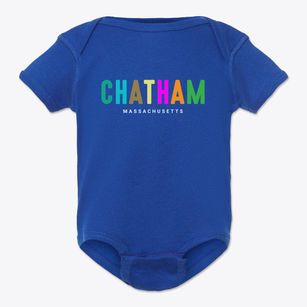 Chatham Massachusetts Color Pop Baby Onesie