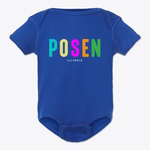 Posen Illinois Color Pop Baby Onesie