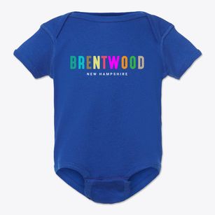 Brentwood New Hampshire Color Pop Baby Onesie